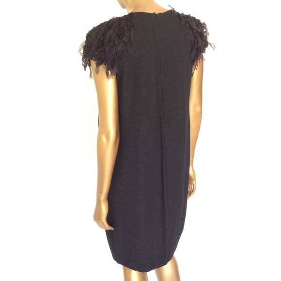 Giambattista Valli Black Dress Shoulder Details - Picture 4 of 6